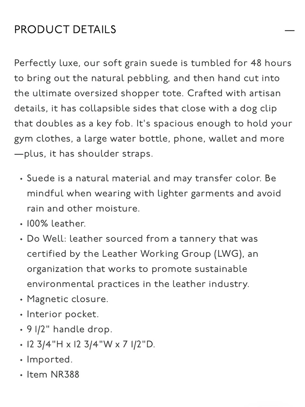 Madewell - The Shopper Tote - Suede - Dark Carob - Picture 4 of 8